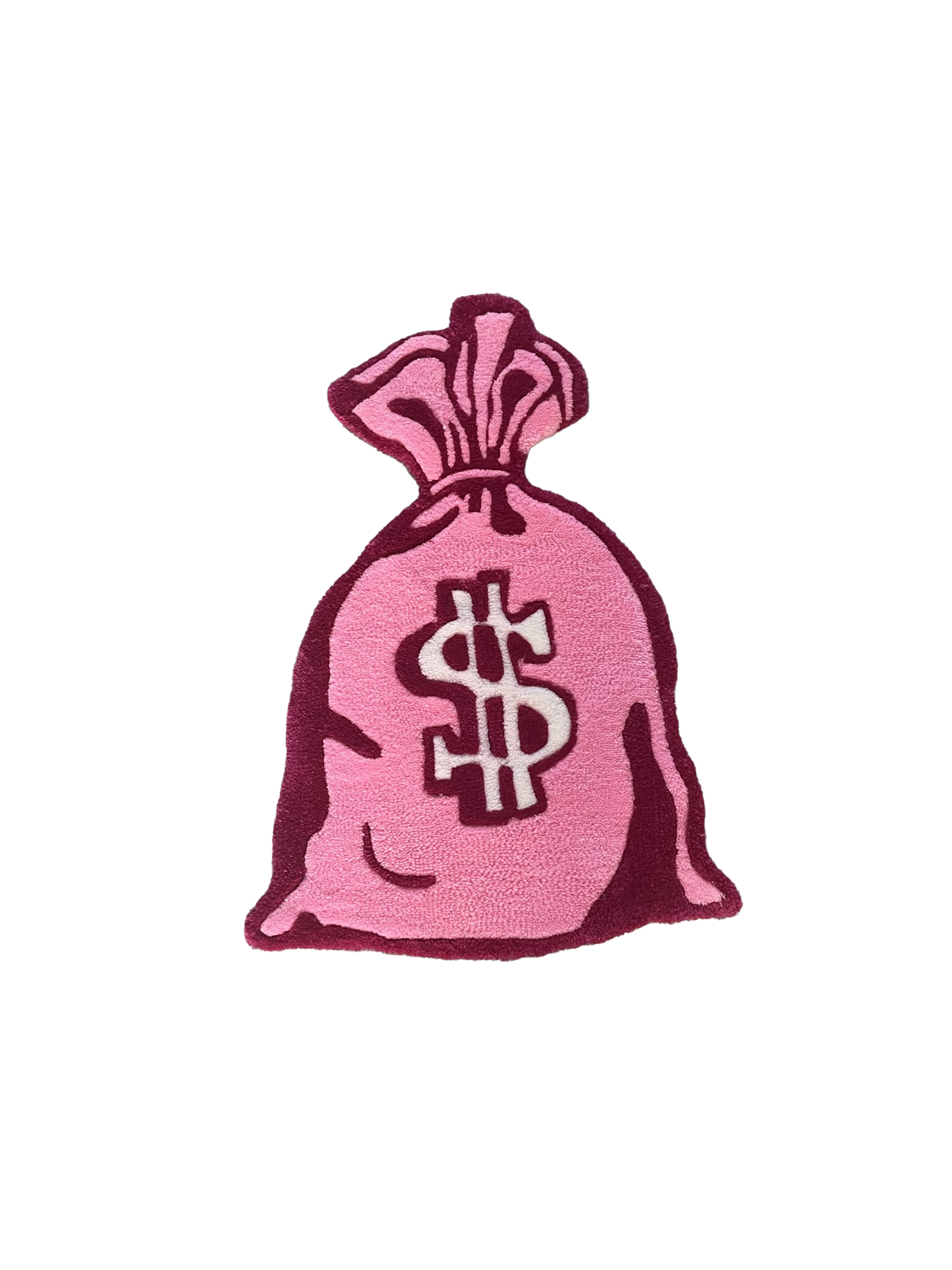 money bag rug