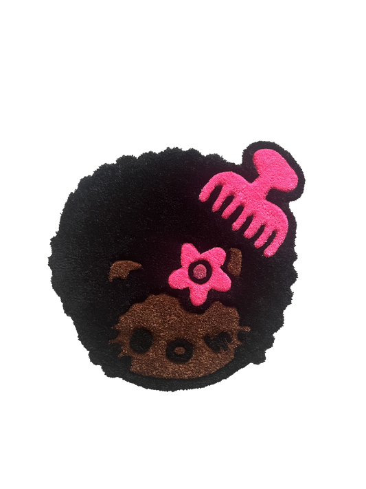 afro kitty (ready2ship)